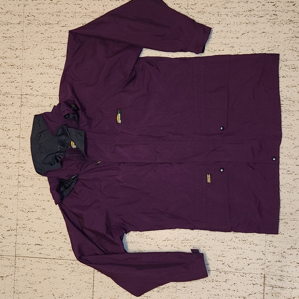 Chlorophylle Purple H Tech Gore Tex Full Zip Jacket Unisex Vintage 90s